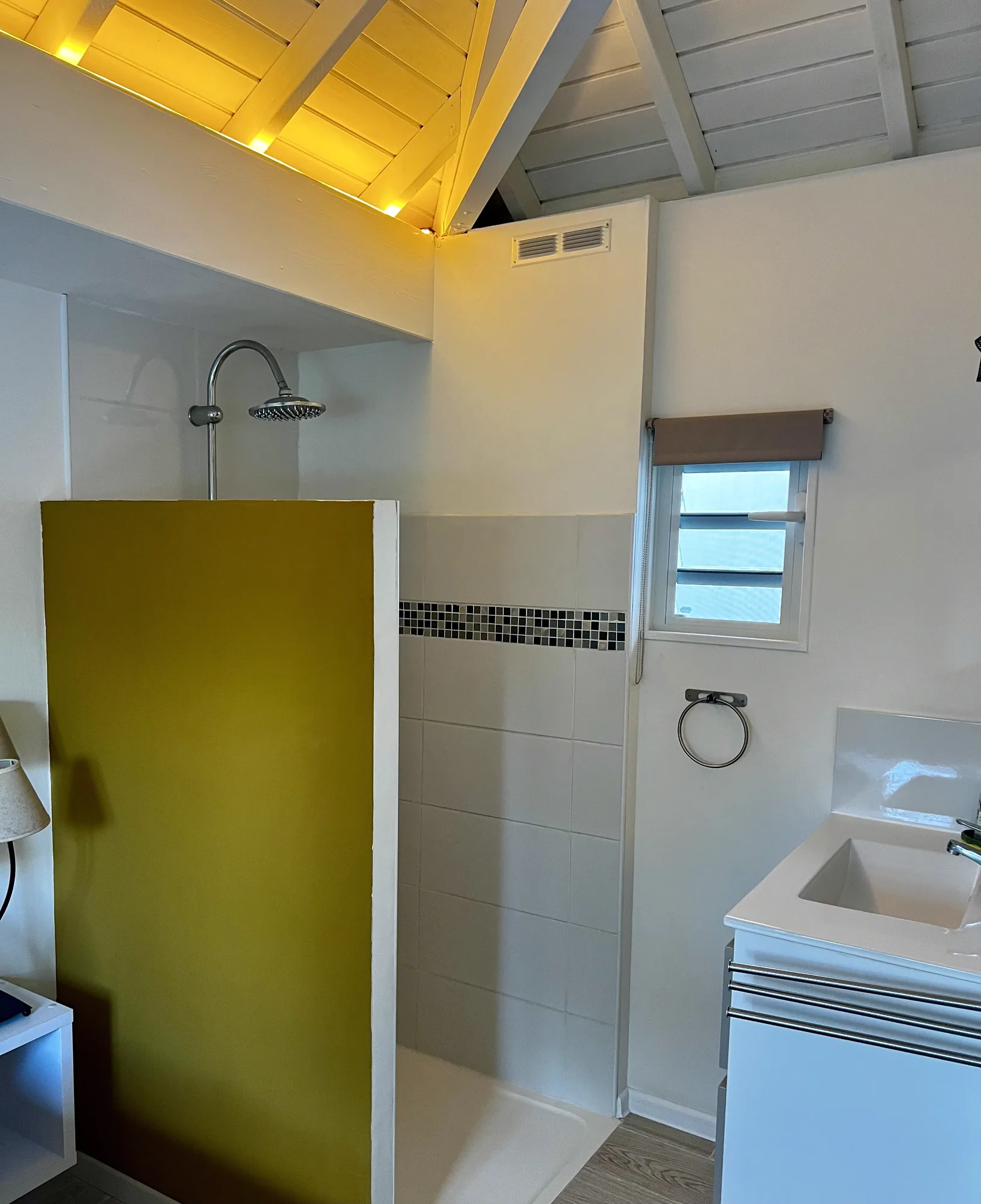 Salle d'eau et WC séparés